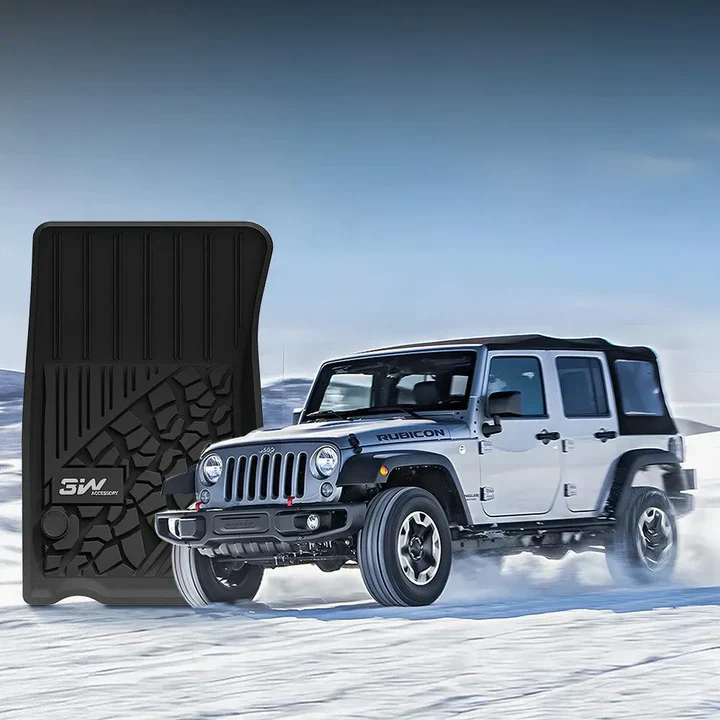 Jeep Wrangler JKU 2014-2018 (4 doors) - Pro Series Car Floor Mats All-Weather Protection (Copy) - Image 4